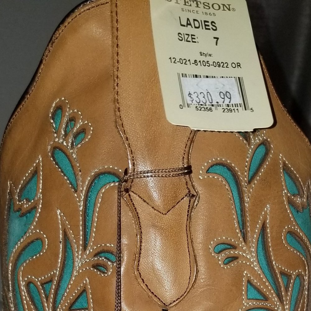 Ladies Stetson Size 7 - Picture 4 of 6